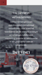Mobile Screenshot of davincivertalingen.nl